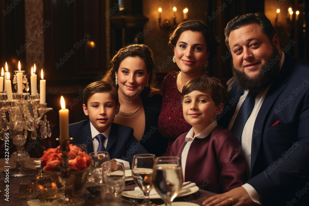 Jewish family portrait