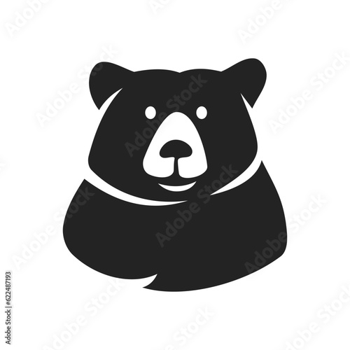 bear logo template. Icon Illustration Brand Identity. Isolated and flat illustration. Vector graphic