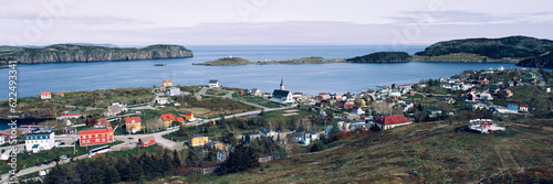 Historic town of Trinity  Newfoundland  Canada.
