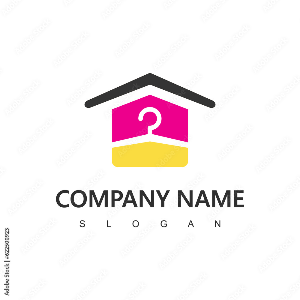 Fashion shop logo, Boutique icon Fashion shop logo, Boutique icon