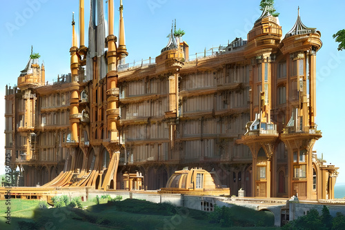 building and architecture. Generative AI,