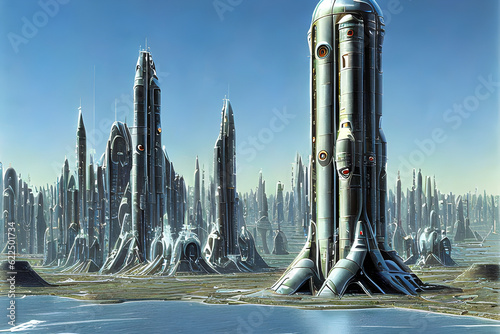 building and architecture. Generative AI,