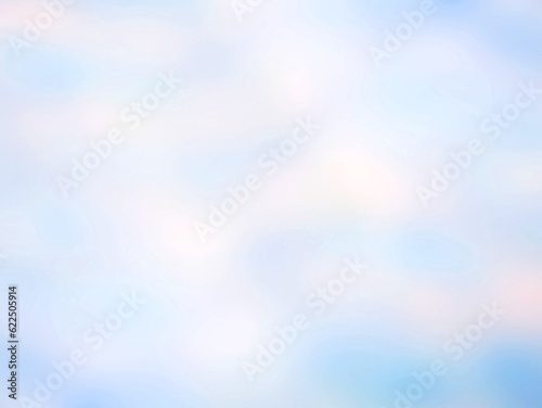 Abstract blue and white color pastel background, A soft sky with cloud blurred background