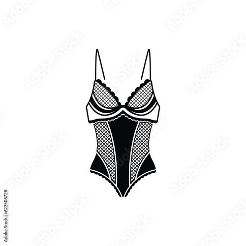 lingerie icon design
