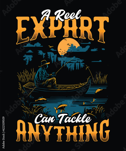 Fishing T-Shirt Gift Men's Funny Fishing t shirts design, Vector graphic, typographic poster or t-shirt