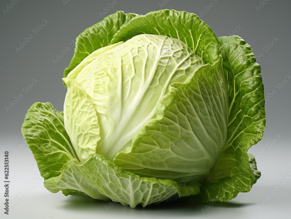 Obraz premium cabbage isolated on a solid background