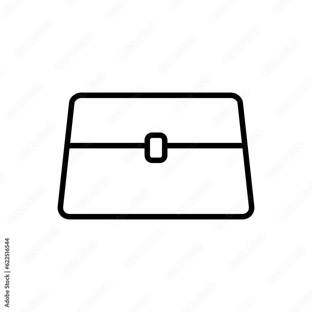 Clutch bag icon vector design templates simple and modern Clutch bag icon vector design templates simple and modern