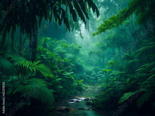 tropical jungle in the jungle © Ninja