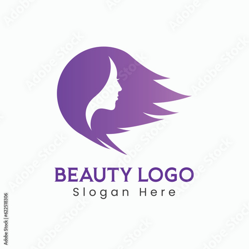 Beauty logo design vector illustration template