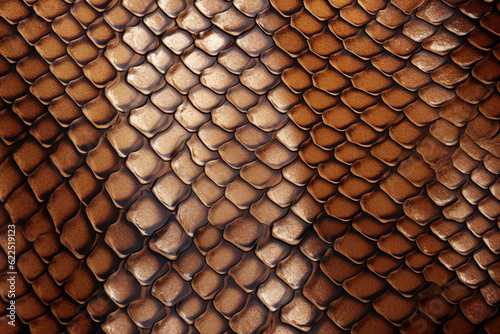 Real skin texture of snake seamless pattern. Reptile. Animals. Illustration, Generative AI.