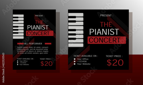 Music Festival Social Media Marketing Banner For Business Company Template Vector