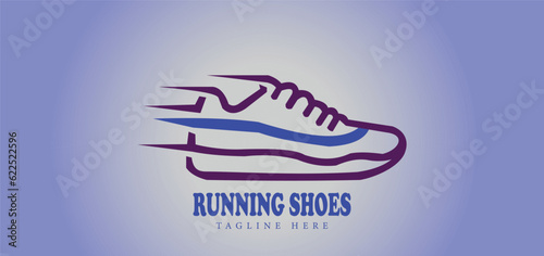 Sport shoes isolated on white background