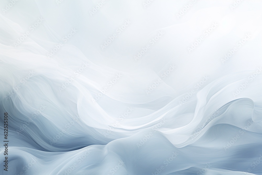 Fototapeta premium An Ethereal White Abstract Background Created with Generative AI