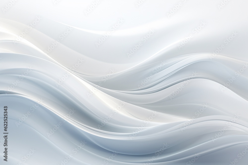 Fototapeta premium An Ethereal White Abstract Background Created with Generative AI