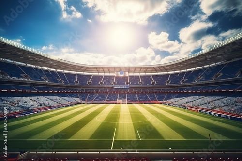 American Soccer Stadium - Generative AI