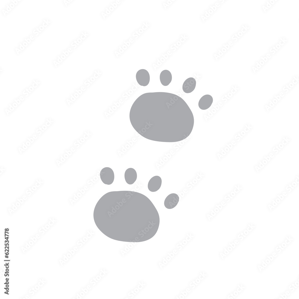 cat footprint cat footprint