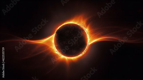 Fotografiet sun in space