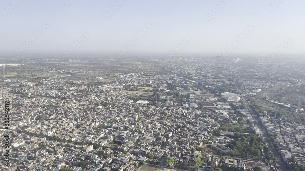 Cityscape Canvas: Aerial Tapestry of Urban Majesty and Sky Cityscape Canvas: Aerial Tapestry of Urban Majesty and Sky