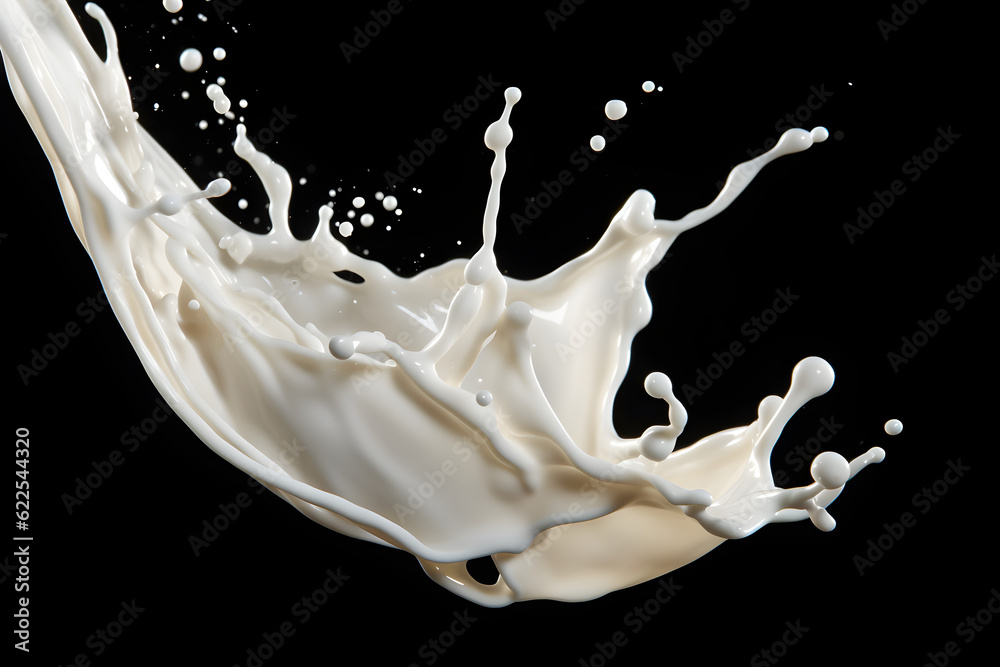 milk splash isolated milk splash isolated
