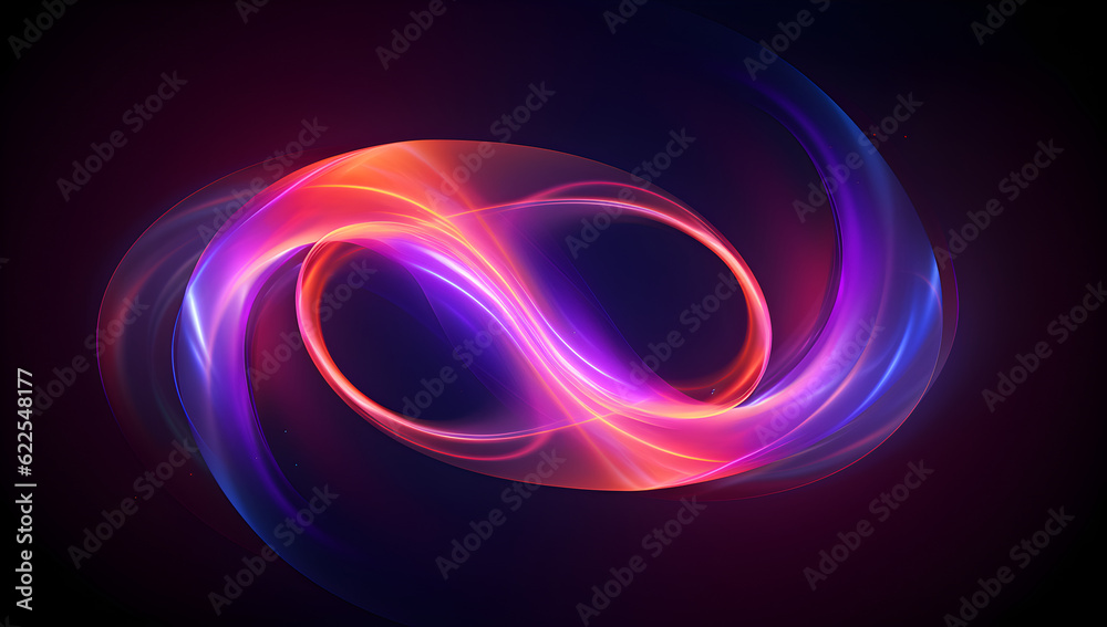 abstract background with glowing circles abstract background with glowing circles