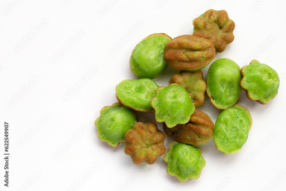 Kanom Krok Singapore, Pandans hot cake. Thai dessert Kanom Krok Singapore, Pandans hot cake. Thai dessert