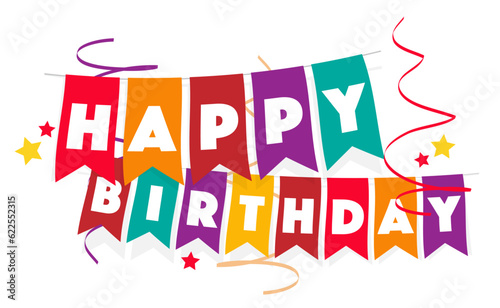 Canvas Print Happy birthday