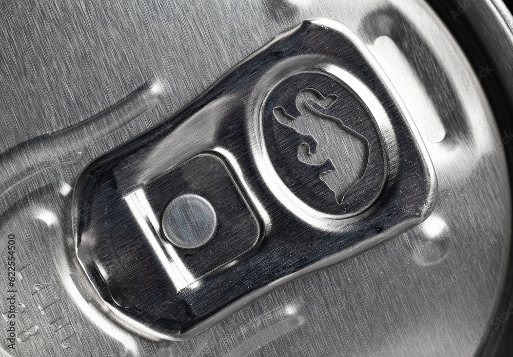 Red Bull Ring Pull Foto de Batumi, Georgia - July 10, 2023: Aluminium pull ring of Red ...
