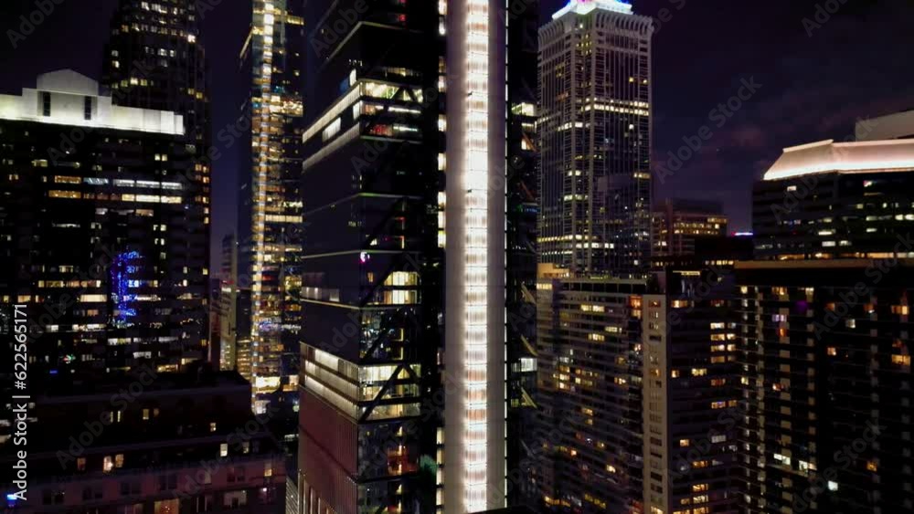 Philadelphia Four Seasons Night Panorama, Uplift