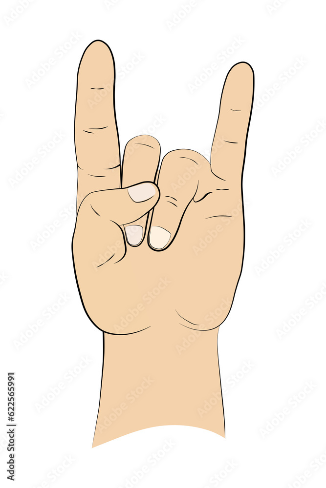 hand rock outline vector png hand rock outline vector png