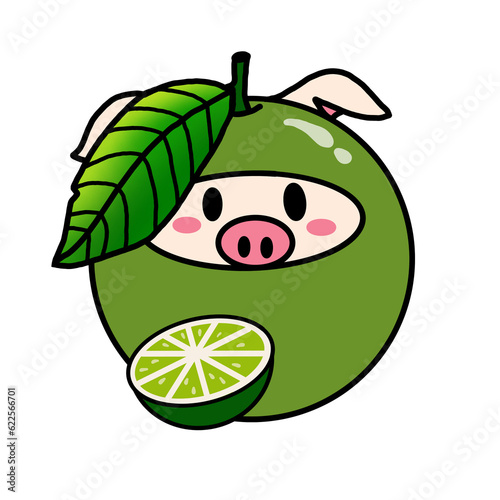 lemon pig