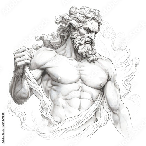 athena hephaestus god ai generated