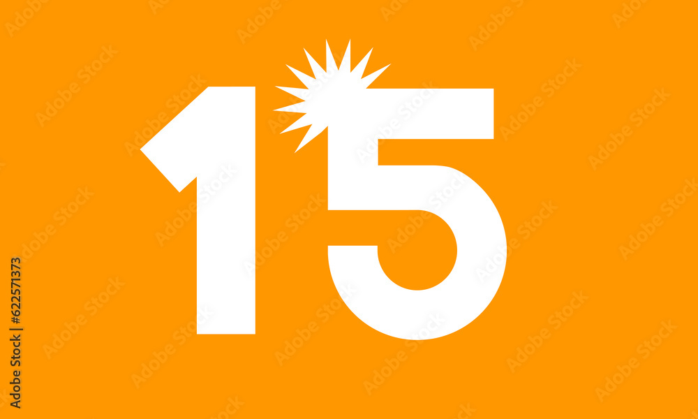 Sun Number Logo White Day Fresh Modern