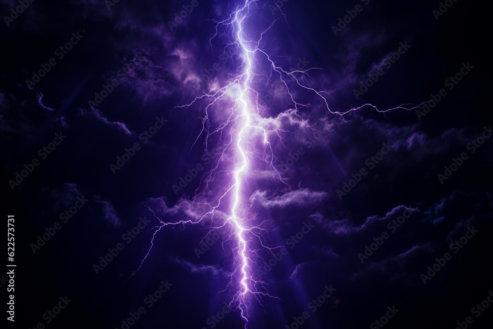 Lighting bolt electric. Generate Ai