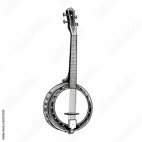 music banjo ai generated