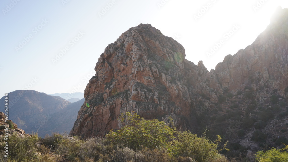 The beautiful mountain peak of Adad Medni in Morocco 1470m The beautiful mountain peak of Adad Medni in Morocco 1470m