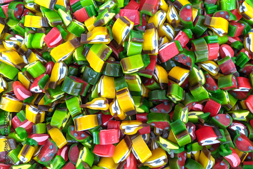 Принти на полотні delicious bright colored sweet jelly candies