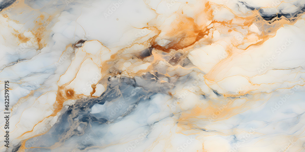 Close up Marble granite light sky-blue and light amber white with gold texture. Background wall surface black pattern graphic abstract light elegant gray floor ceramic counter texture stone slab smoot