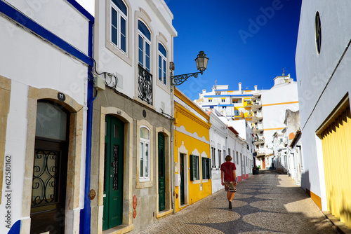 Lagos, Algarve, Portugal, Europe - São Gonçalo de Lagos street, in historic part of old town  © Danuta Hyniewska
