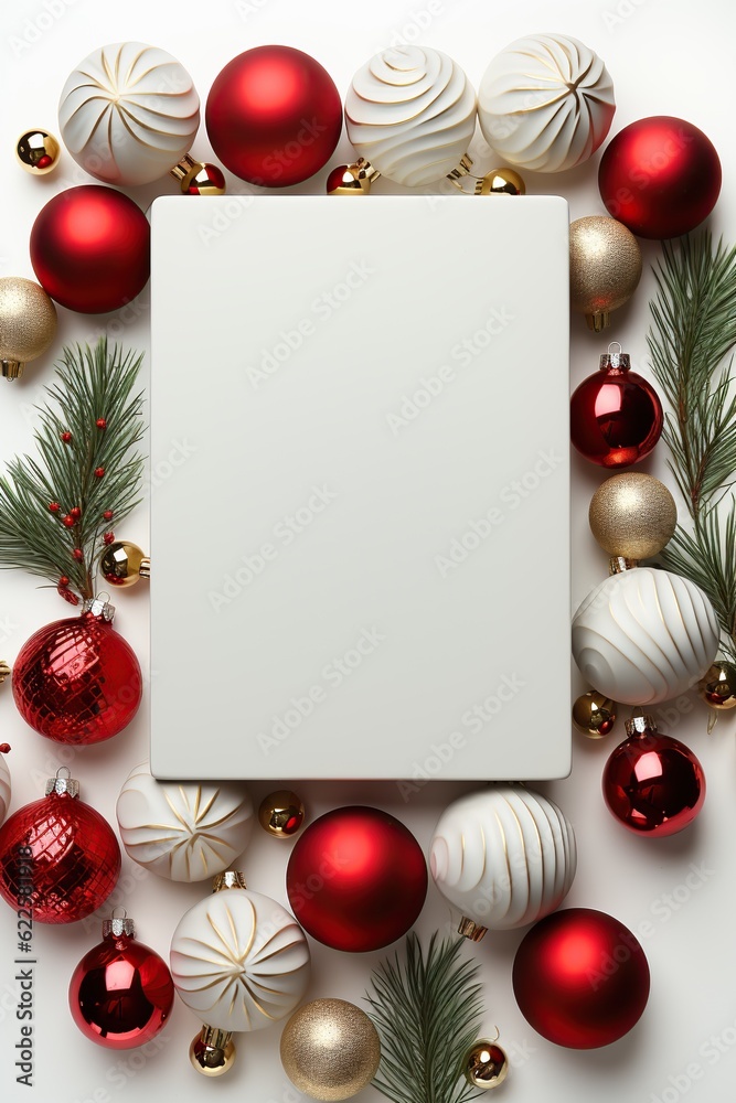Illustration of Christmas background, AI Generated Illustration of Christmas background, AI Generated