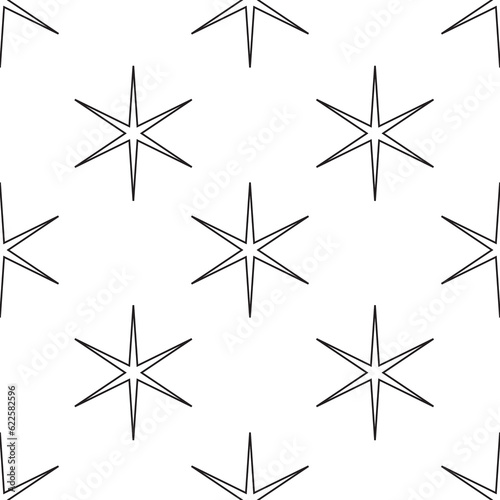 Digital png illustration of christmas stars on transparent background © vectorfusionart