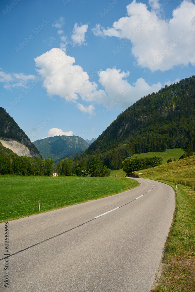 Road in the mountains