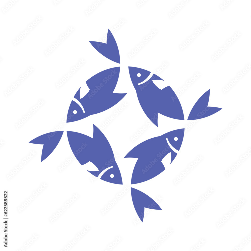 Teamwork Fish Logo