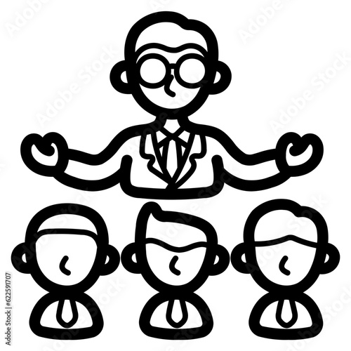 boss line icon style