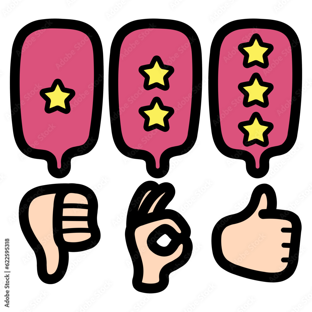 ratings filled outline icon style ratings filled outline icon style