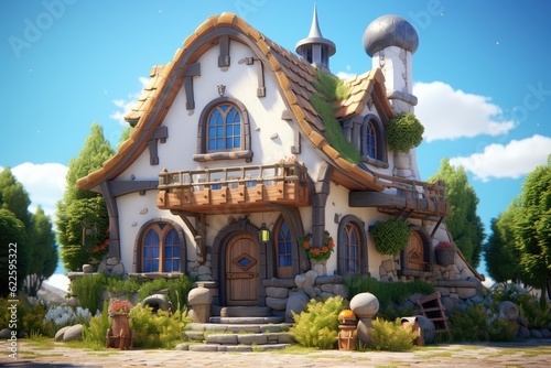 Chronicles of Enchantment: Building a Fantasy Home in Nature's Realm