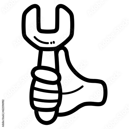 settings line icon style