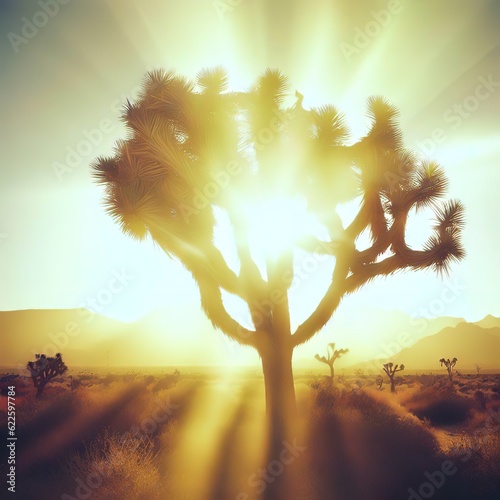 Sunshine Through Joshua Tree