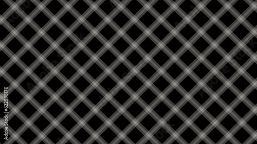 Diagonal checked pattern on the black background