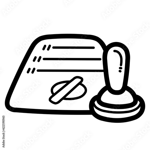 approved line icon style