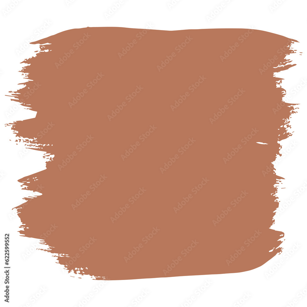 Brown abstract spot, brush stroke, abstract figure, background, texture. Transparent PNG Clipart